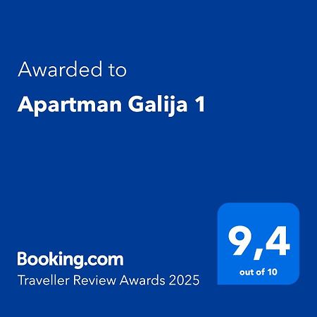 Apartman Galija 1 Zadar Zewnętrze zdjęcie